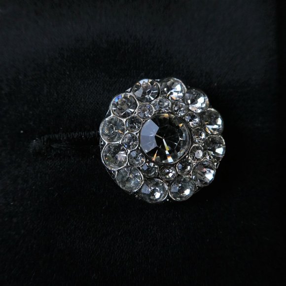 SiLK Vintage 90s Kay Unger Blazer Blouse Elegant Evening Liquid Satin Ruffle M - Picture 5 of 10